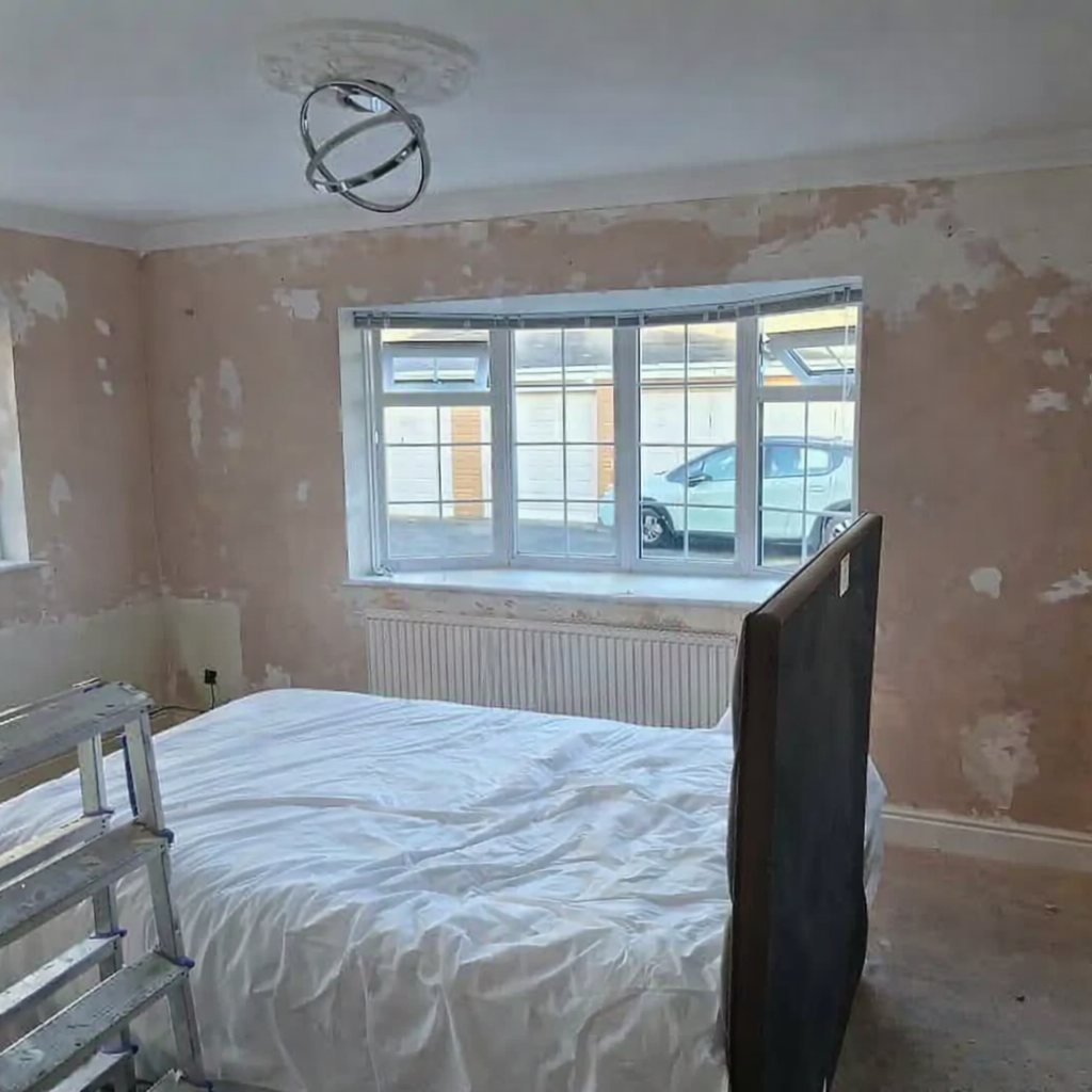 Before decorating project
